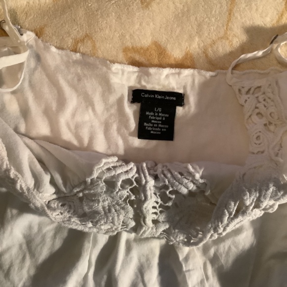 Adorable Calvin Klein Jeans cotton tank top Large - Picture 3 of 4